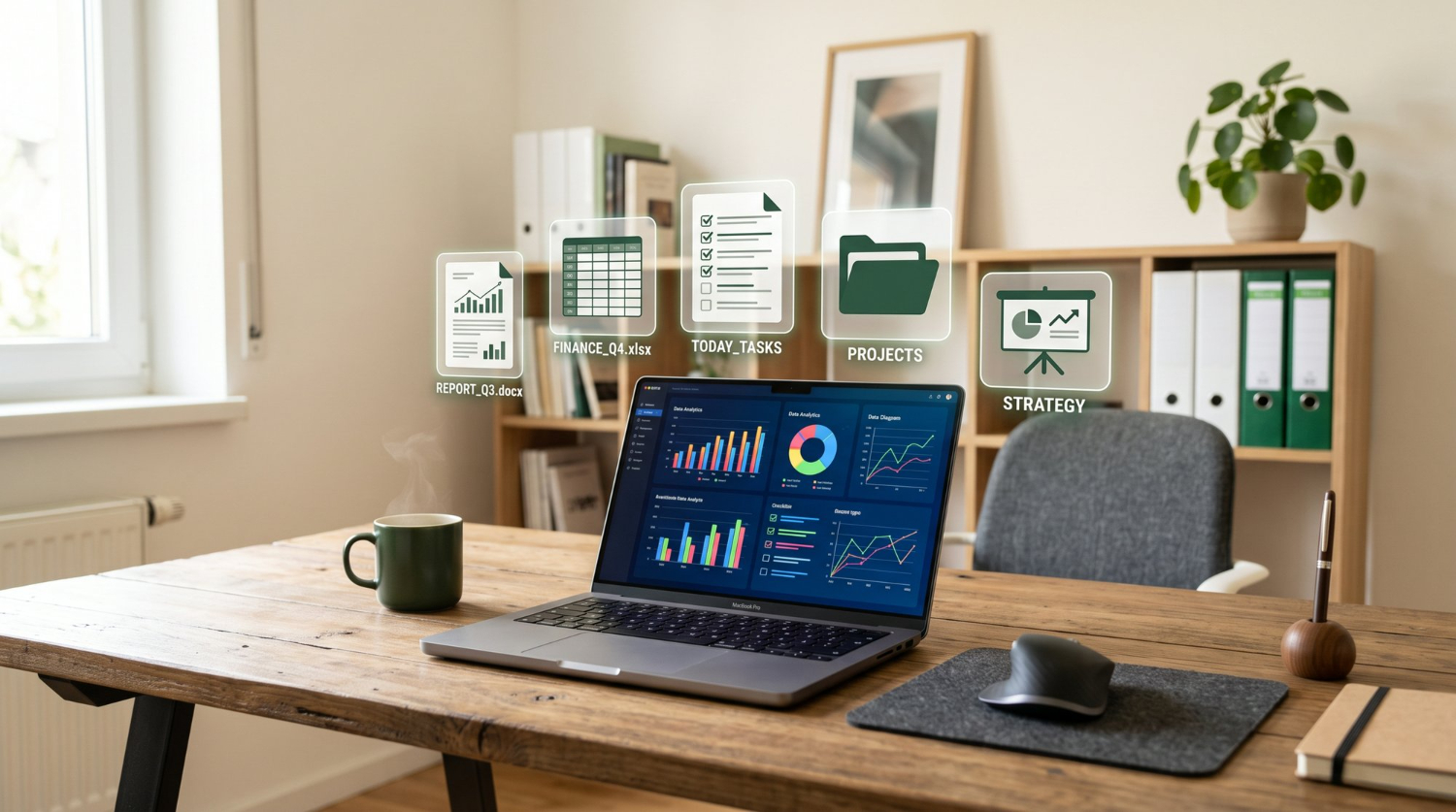 Computational analytics interface and data processing charts